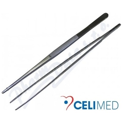 Celimed pinzeta 19-0280 anat. 25 cm rovná