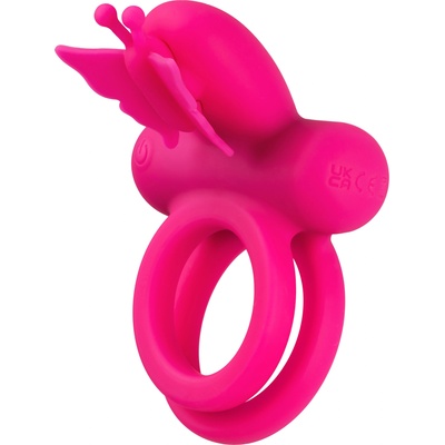 CalExotics Butterfly Dual Ring Pink