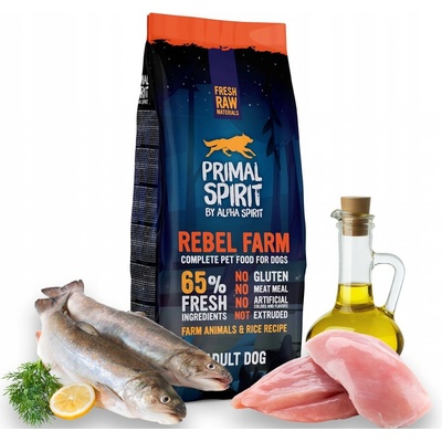 Primal Spirit Dog 65% Rebel Farm 1 kg