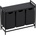 Mark Adler Кош за пране Mark Adler Tidy 3.0, 3 x 38 литра, Черен (Tidy 3.0)