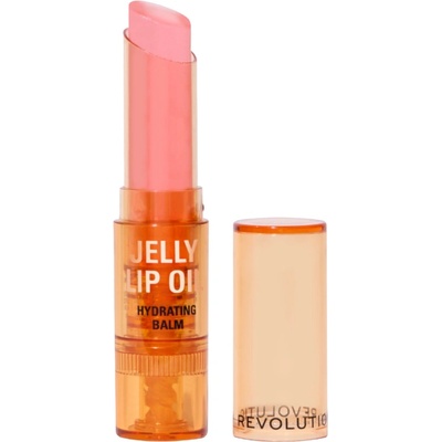 Revolution Beauty Подхранващ балсам за устни с цвят Jelly Lip, Popsicle Peach, 2.4 g