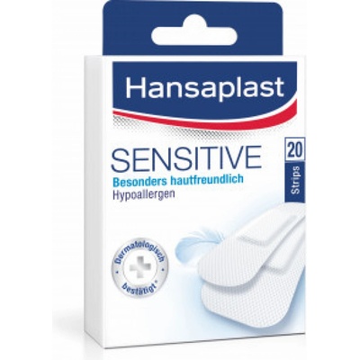 Hansaplast náplast Sensitive 20 ks