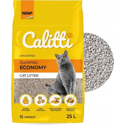 Calitti Economy podstielka pre mačky 25 l