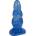 X Fun Анален разширител "valentine spiral blue" 13 см