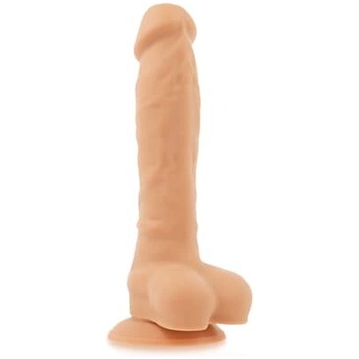 COCK MILLER Postroj Silikónové flexibilné dildo 19,5 cm