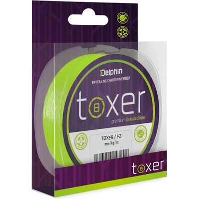 DELPHIN TOXER fluo zelená 150m 0,16mm 7,7kg – Zboží Dáma