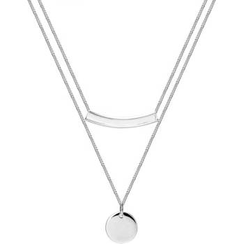 Silenti Jewelry Сребърно колие "Стил