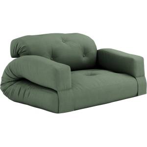 Karup Design Зелен разтегателен диван 140 cm Hippo - Karup Design (810756756140)