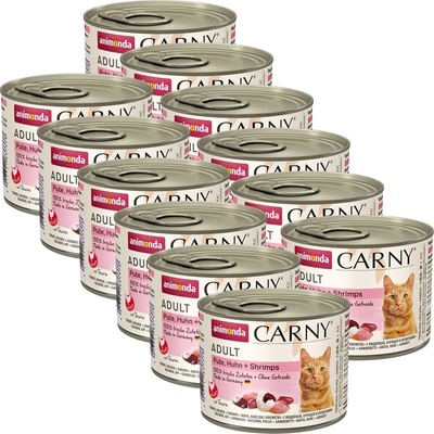 Animonda Carny Adult - Пуйка, пиле и скариди 12 x 200 г