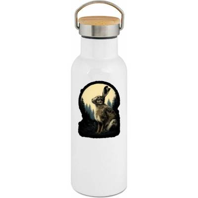 123TRIKO termoska Zajíc polní, linoryt 500 ml