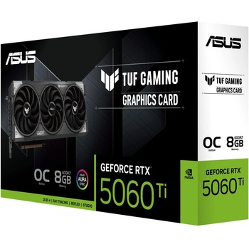 ASUS TUF Gaming GeForce RTX 5060 Ti OC 8GB GDDR7 128bit (TUF-RTX5060TI-O8G-GAMING/90YV0MR0-M0NA00)