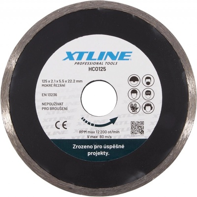 Xtline Kotouč diamantový plný laser 150 x 22,2 mm HCO150