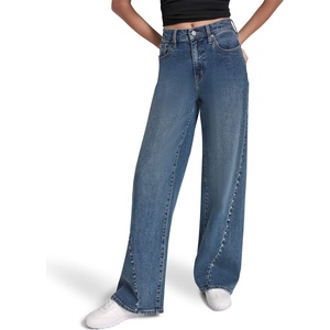 DKNY Дънки DKNY DKNY Jeans High Rise Modern Wide Leg W/ Curved Studded Forward Seam - Richmond