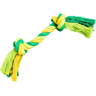 HipHop Dog Uzel bavlněný 2 knoty limetková zelená 41 cm 460 g