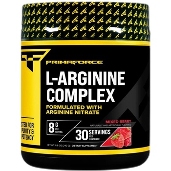 PrimaForce L-Arginine Complex | with 5 Forms of Arginine [237 грама] Червени плодове