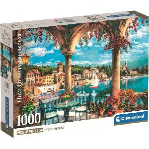Clementoni Пъзел Clementoni от 1000 части - Балконска гледка към езерото (39930)