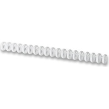 GBC Plastové hřbety pro vazač Clickman 12 mm, bílé 388057E