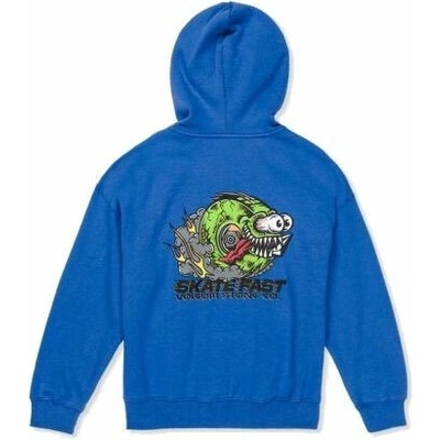 Volcom mikina Skate Fast Po Kids modrá