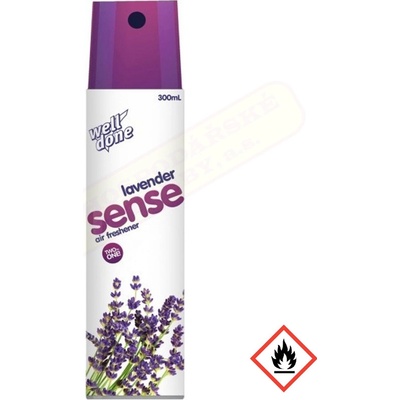 Well Done Sense levandule osvěžovač vzduchu 300 ml