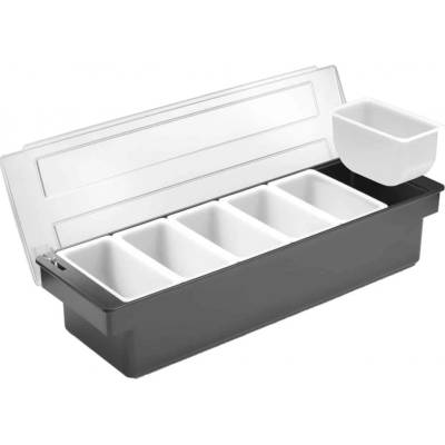 Box na ingredience – 6 nádob - 480x150x(V)100 mm | Bar up%
