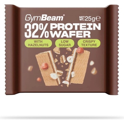 GymBeam 32% Protein Wafer 25 g – Sleviste.cz