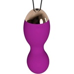Seven Creations Вибриращи вагинални топчета "oteuf purple" 10 см