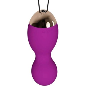 Seven Creations Вибриращи вагинални топчета "oteuf purple" 10 см