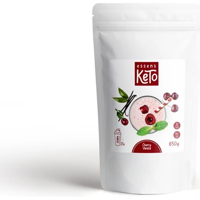 Essens Keto Čerešňovo-vanilkový koktail 650g