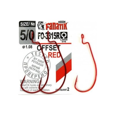 FANATIK OFFSET F0-3315R vel.4 3 ks