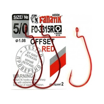 FANATIK OFFSET F0-3315R vel.8 6 ks