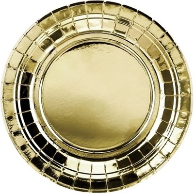 PartyDeco TANIERE zlaté 18cm