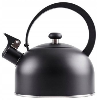 Image 1 of ORION електрическа кана с свирка от неръждаема стомана 2 литра черна (ORI_199015)
