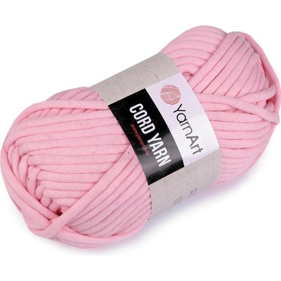 Pletací příze Cord Yarn 250 g, střední, 3 (762) růžová sv.