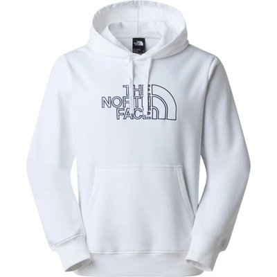 The North Face Мъжки суичър The North Face Drew Peak Light Hoodie - White / Summit Navy (017-3722-1112)