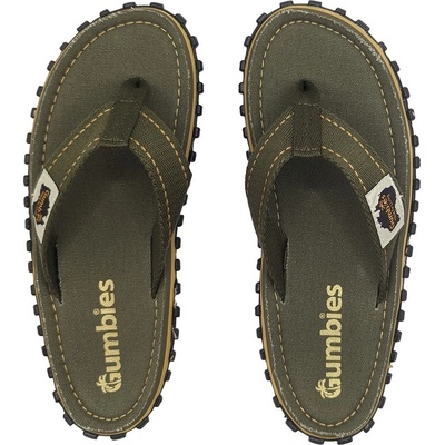 Gumbies Pánske žabky Gumbies Islander Classic khaki