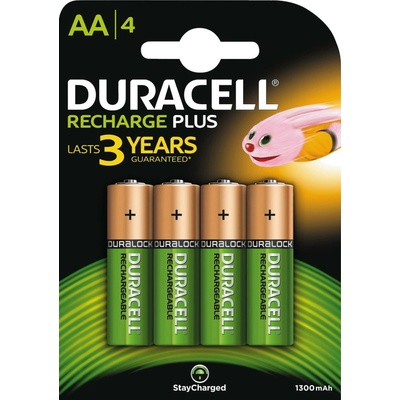 Duracell StayCharged AA Ni-MH 1300 mAh 4 ks DUR039247