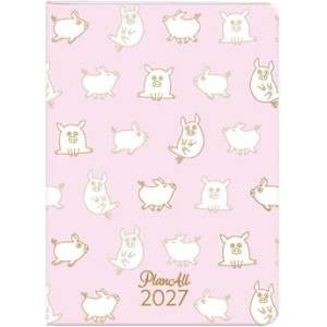 PLANALL Джобен календар, седмичен, B6, PLANALL „Delight (7540218004)