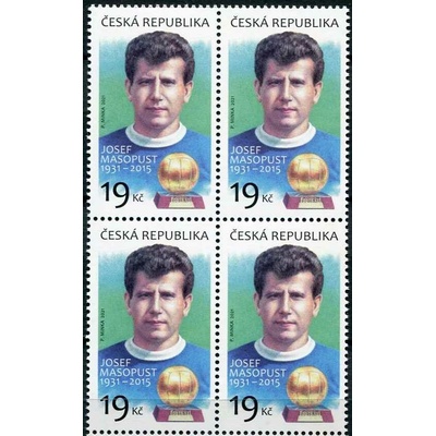 Česká pošta (2021) č. 1107 **, 4-bl - Česká republika - Josef Masopust