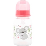 Lorelli Бебешко шише Lorelli Baby Care - Simple, 125 ml, Shell Pink (10200120006) - baby