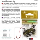 MIKADO HOOK SENSUAL RYUSEN W/RING RED vel.2 10 ks