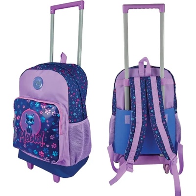 S-Cool Раница scool на колелца - Мяу!