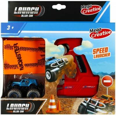 CreativeToys Terénne auto s odpaľovacou dráhou