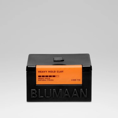 Silný jíl na vlasy BluMaan — Heavy Hold Clay - 71 g