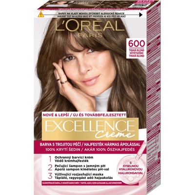 L'Oréal EXCELLENCE 600 TMAVÁ BLOND