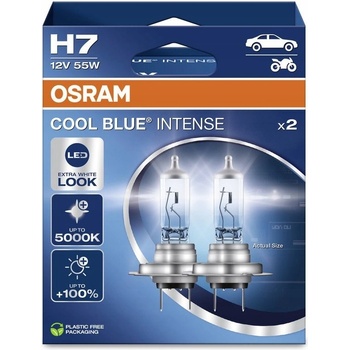 Osram Cool Blue Intense H7 PX26d 12V 55W 2 ks 64210CBN-2HB