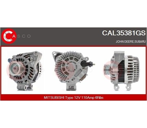 generátor CASCO CAL35381GS