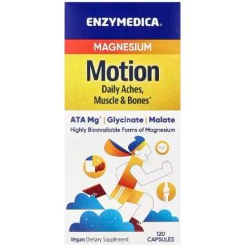 Enzymedica Magnesium Motion | Magnesium Malate & Magnesium Bisglycinate [120 капсули]