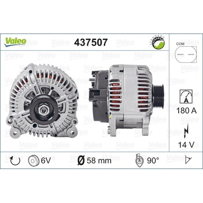 VALEO Alternátor 437507