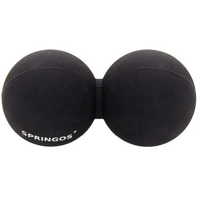 SPRINGOS Dvojitá lakrosová masážna loptička FA0053