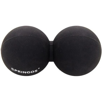 SPRINGOS Dvojitá lakrosová masážna loptička FA0053
